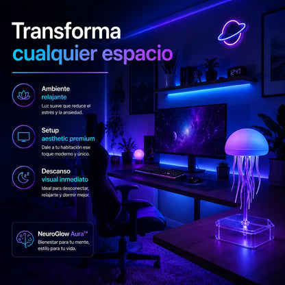 NeuroGlow Aura™: La lámpara que ayuda a tu mente a descansar
