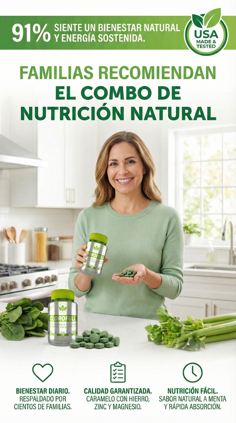 CLOROFULL — despídete del cansancio y recupera tu vitalidad cada día