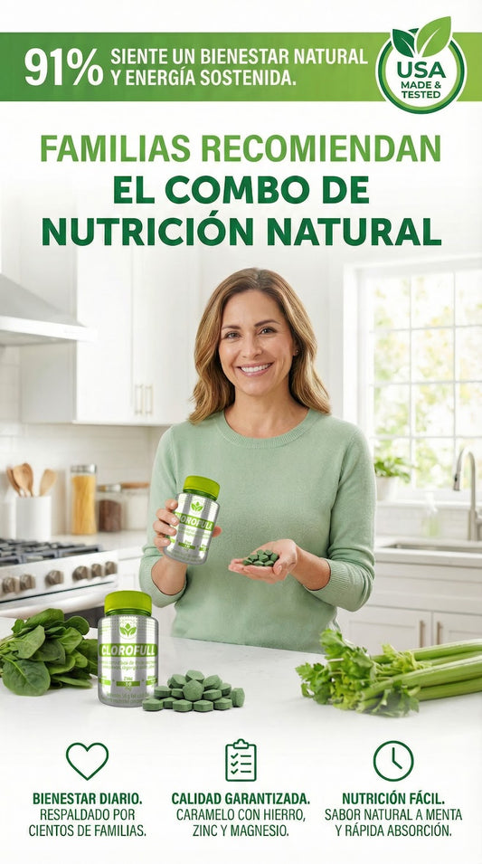 CLOROFULL — despídete del cansancio y recupera tu vitalidad cada día