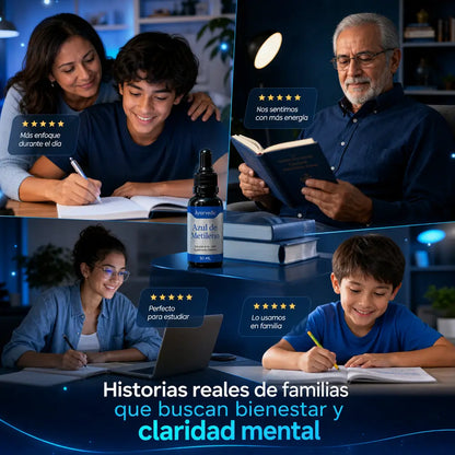 Azul de Metileno | Fórmula Premium para Mente y Cuerpo