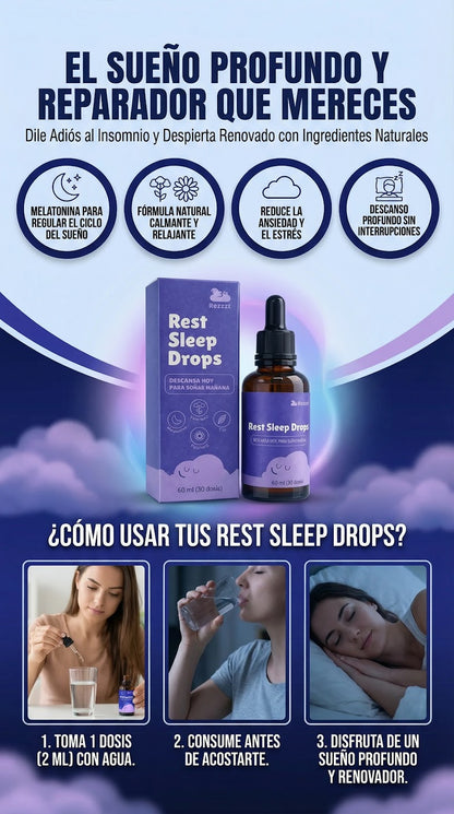 REST SLEEP: Olvídate del insomnio — Descanso Natural en Minutos