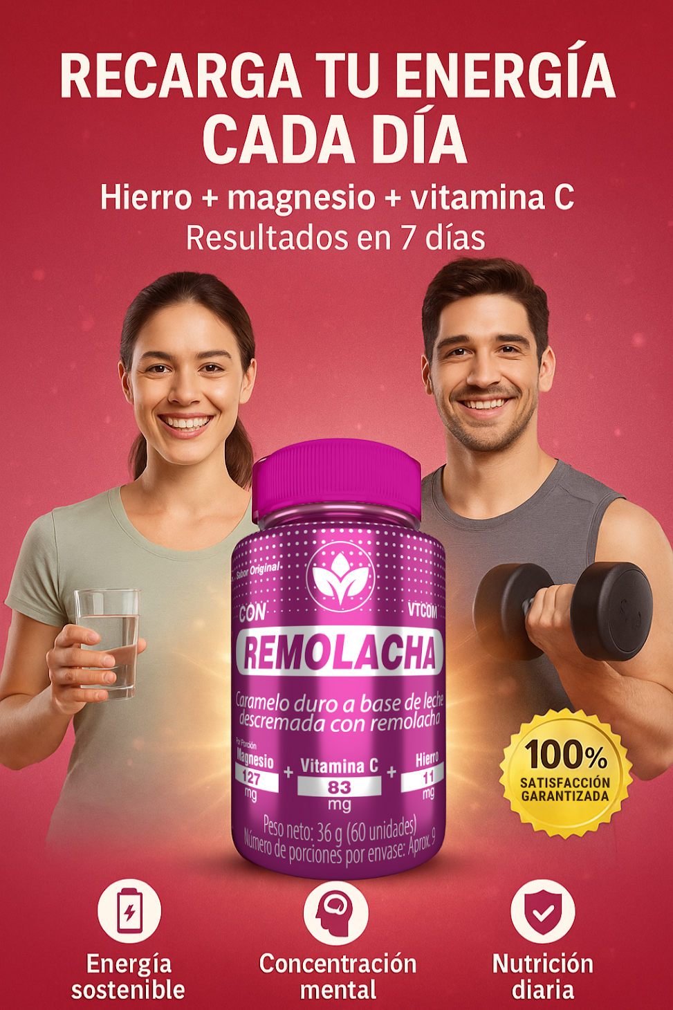 REMOLACHA: Energía Natural y Circulación Activa Todos los Días